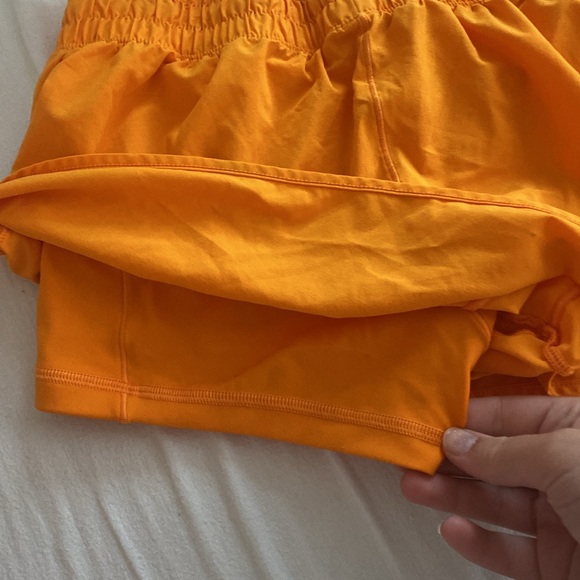 Aerie Orange Shorts - Picture 3 of 3
